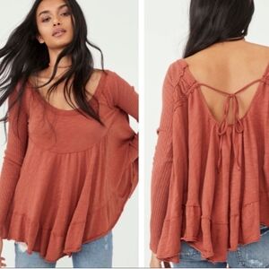 NWT Free People Sundae Long Sleeve
